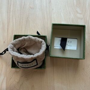 GUCCI Small Jewelry Box & Bag